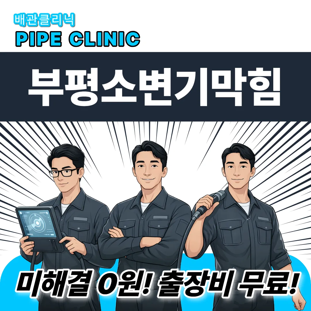 부평소변기막힘