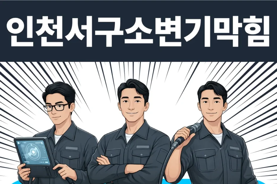 인천서구소변기막힘