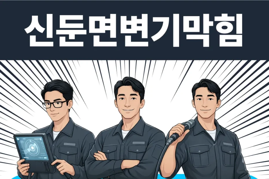 신둔면변기막힘