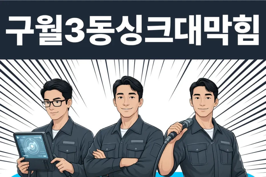구월3동싱크대막힘