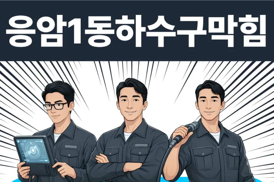 응암1동하수구막힘