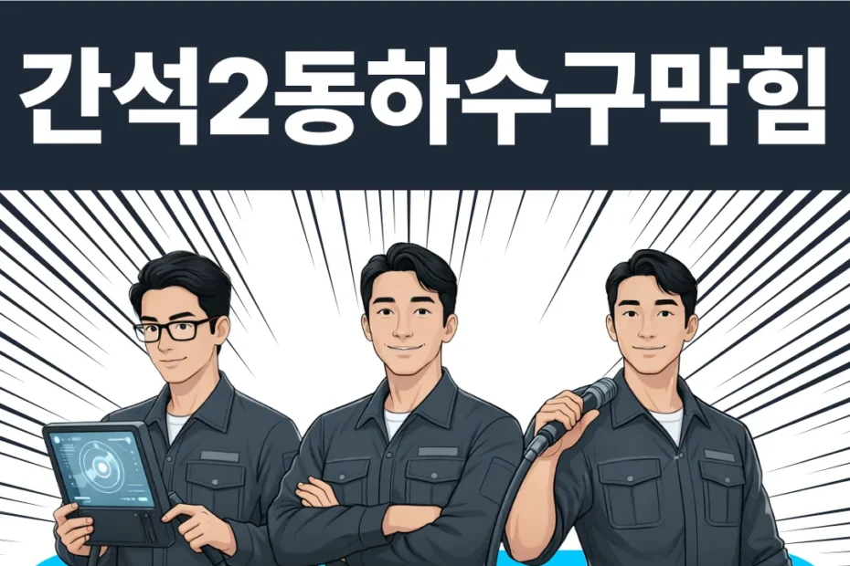 간석2동하수구막힘