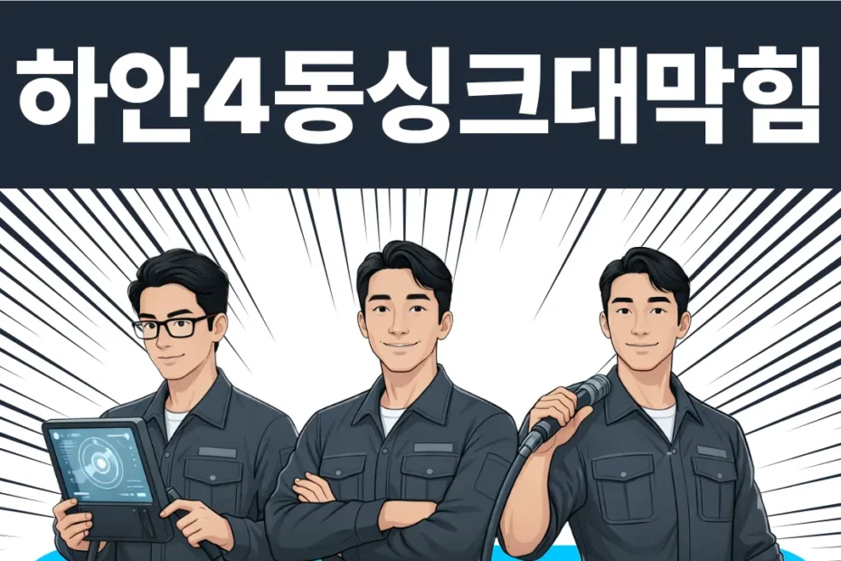 하안4동싱크대막힘