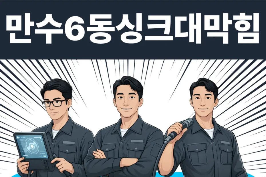 만수6동싱크대막힘