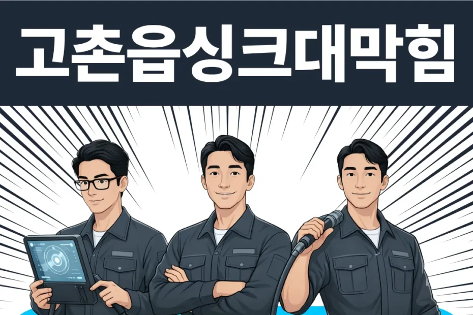 고촌읍싱크대막힘