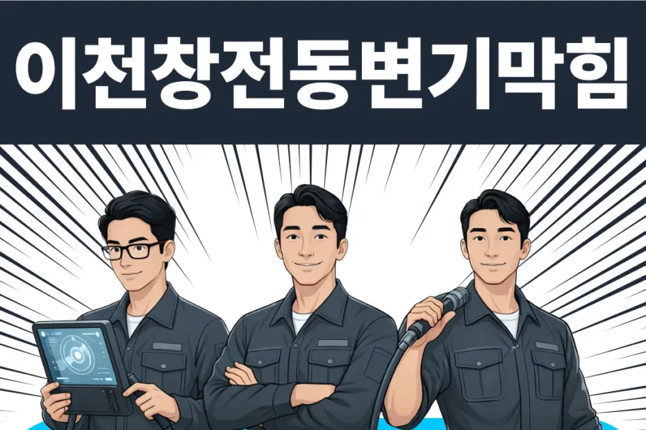이천창전동변기막힘
