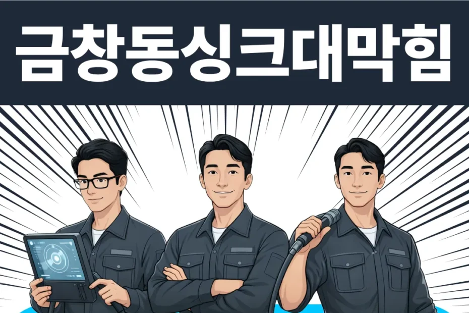 금창동싱크대막힘