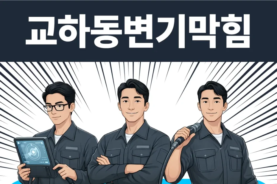 교하동변기막힘