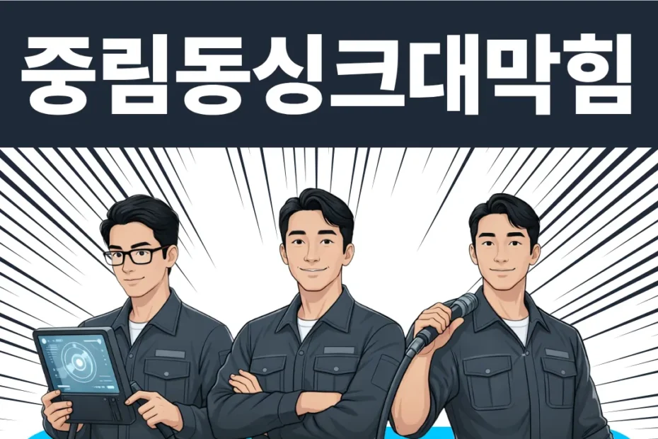 중림동싱크대막힘
