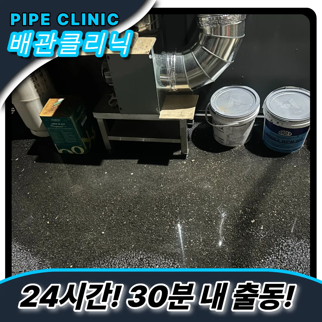 삼전동하수구역류