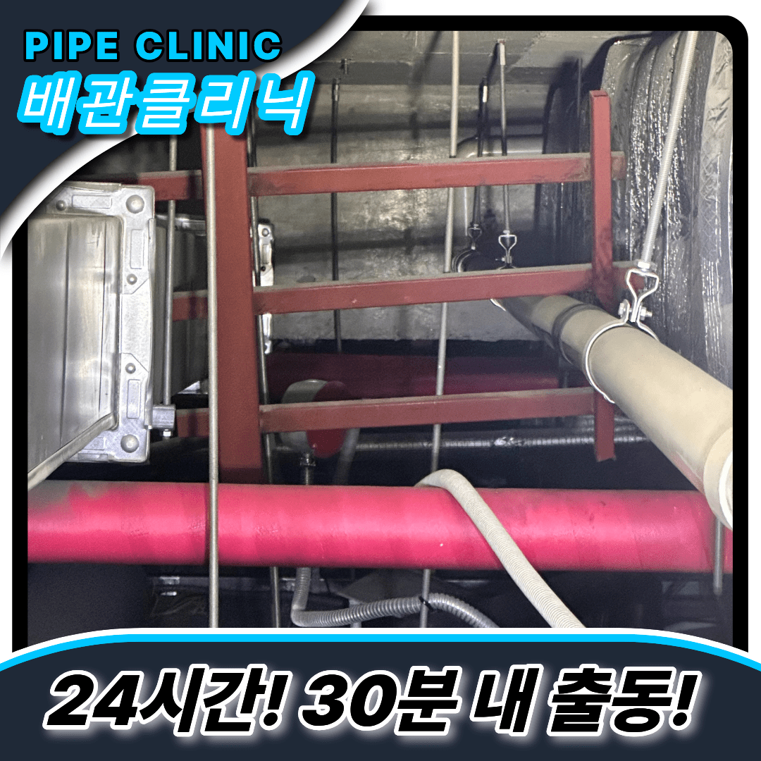 횡주관고압세척