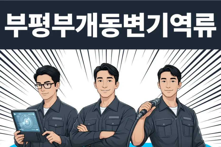부평부개동변기역류