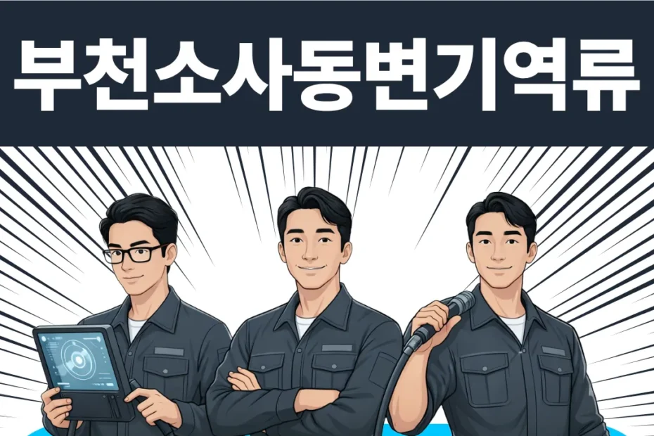 부천소사동변기역류