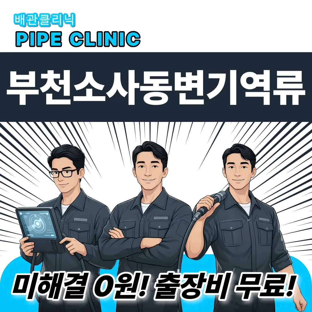 부천소사동변기역류