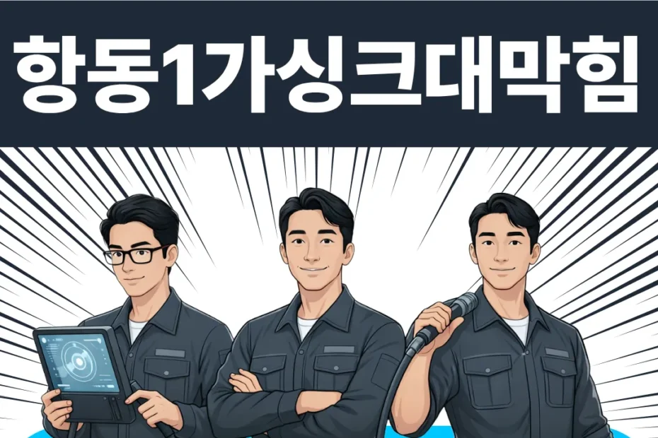 항동1가싱크대막힘