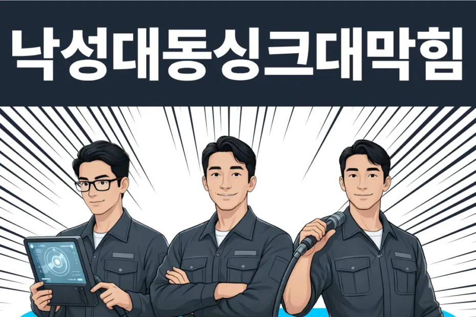 낙성대동싱크대막힘