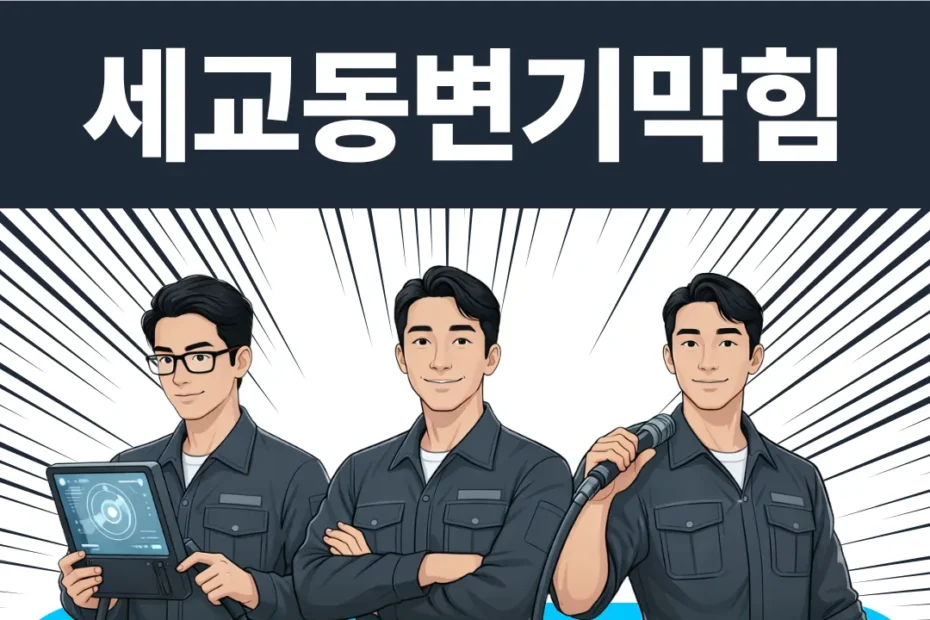 세교동변기막힘
