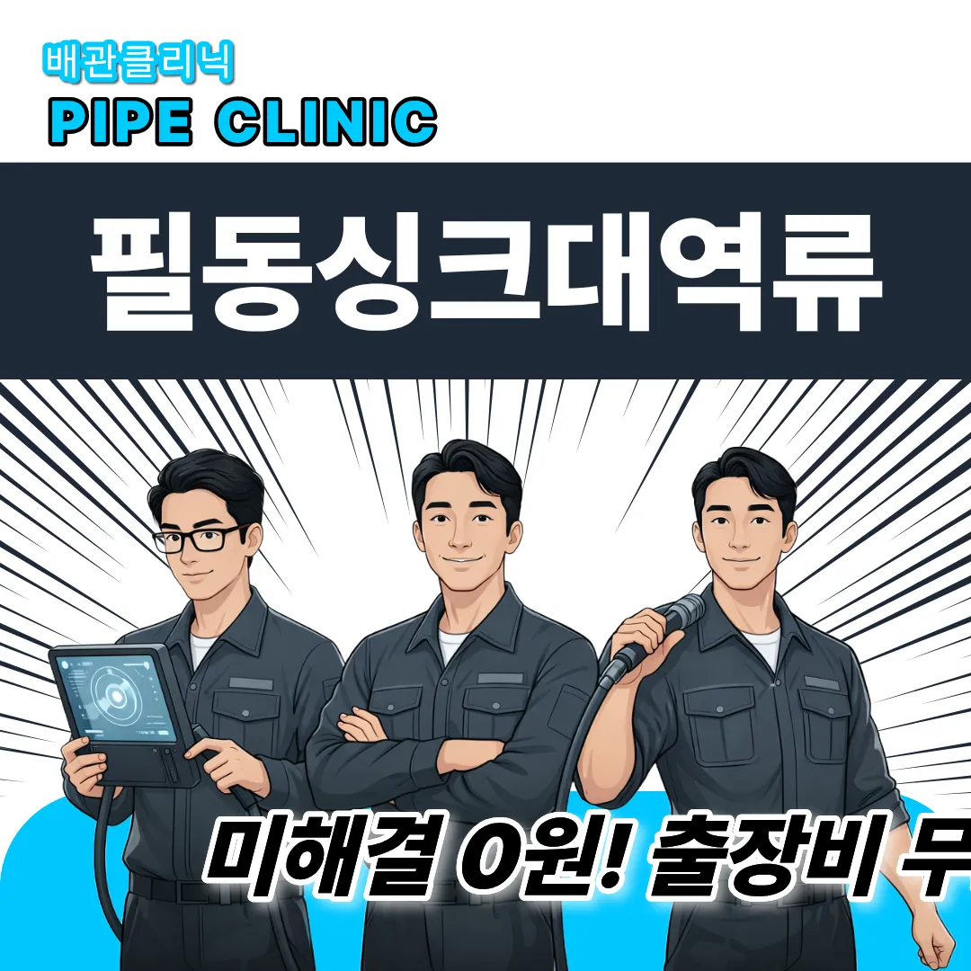 필동싱크대역류