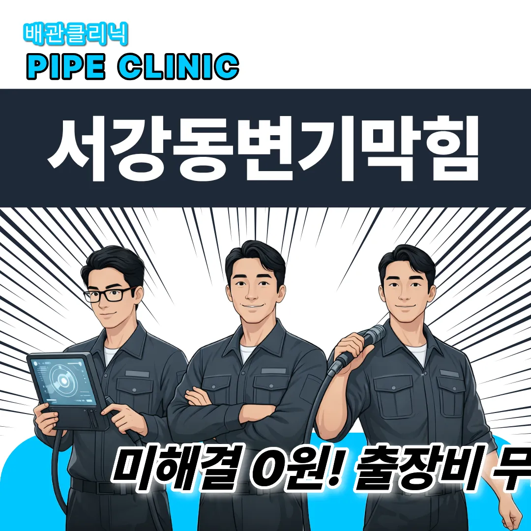 서강동변기막힘