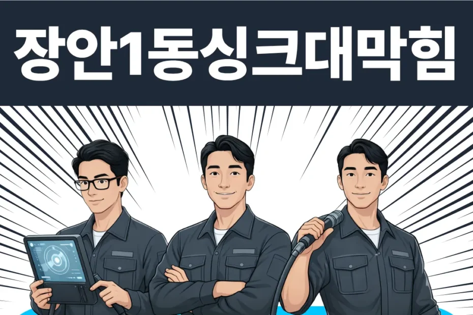 장안1동싱크대막힘