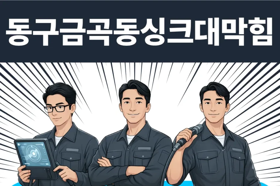 동구금곡동싱크대막힘