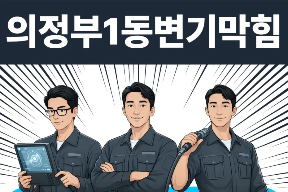 의정부1둥변기막힘