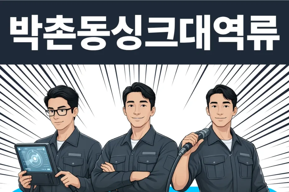 박촌동싱크대역류