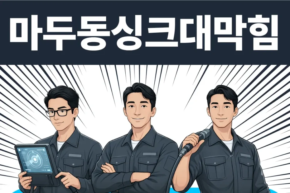 마두동싱크대막힘