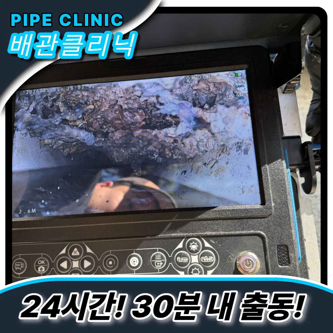 다가구주택하수구역류