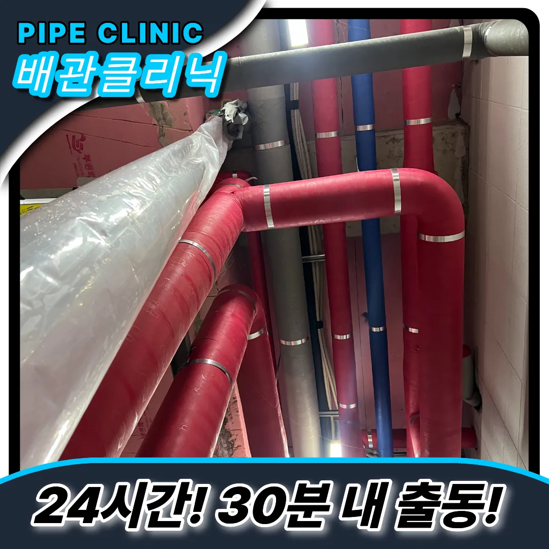 횡주관고압세척