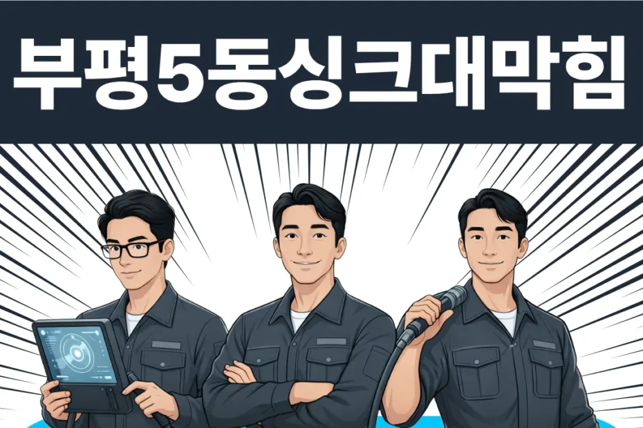 부평5동 싱크대막힘