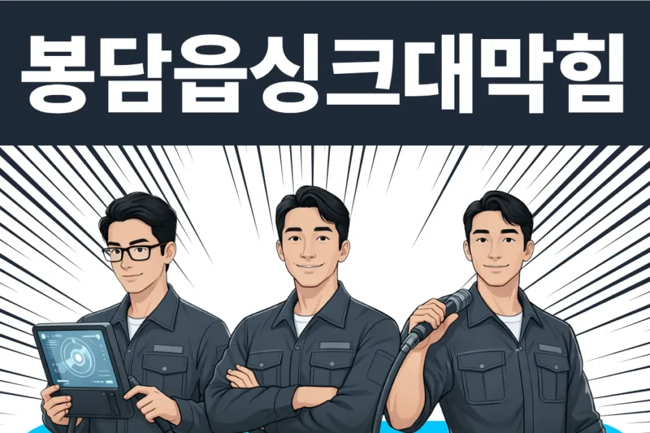 봉담읍 싱크대막힘