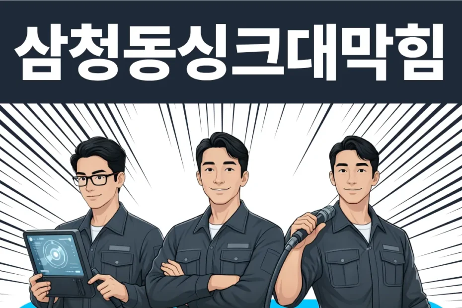 삼청동 싱크대막힘