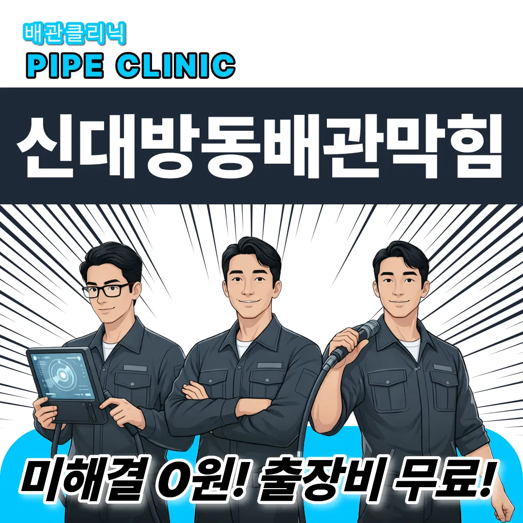 신대방동 배관막힘