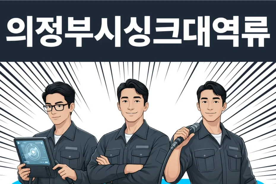 의정부시 싱크대역류