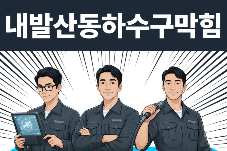 내발산동 하수구막힘