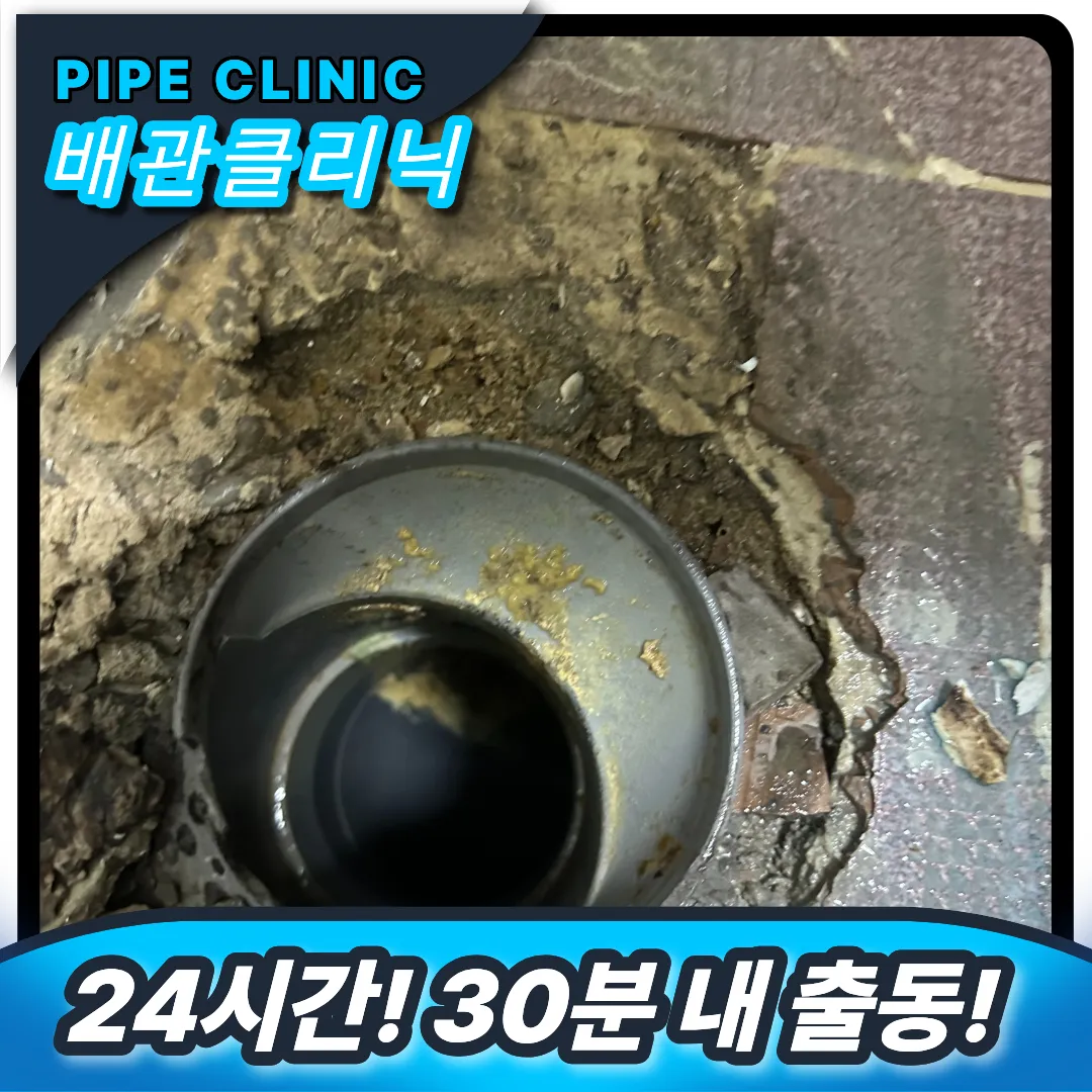 신수동 변기역류