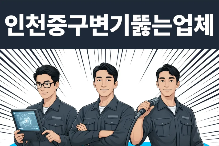 인천 중구 변기 뚫는 업체