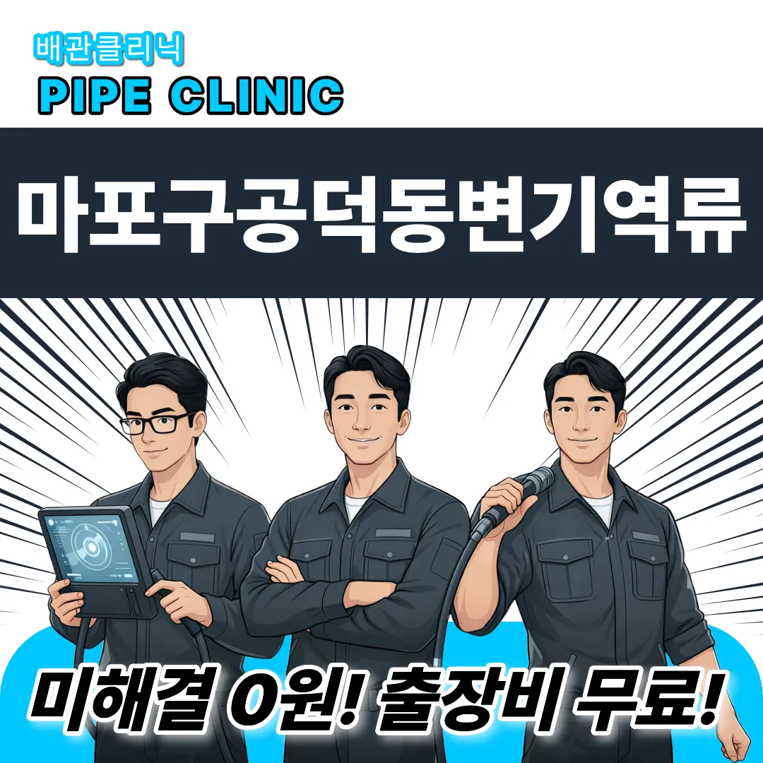 마포구 공덕동 변기역류