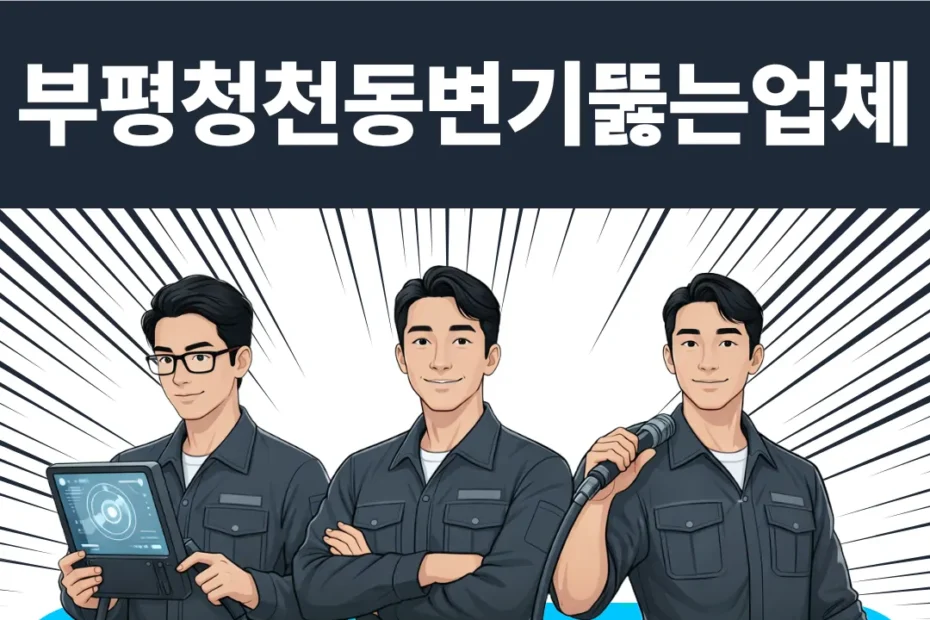 부평 청천동 변기 뚫는 업체
