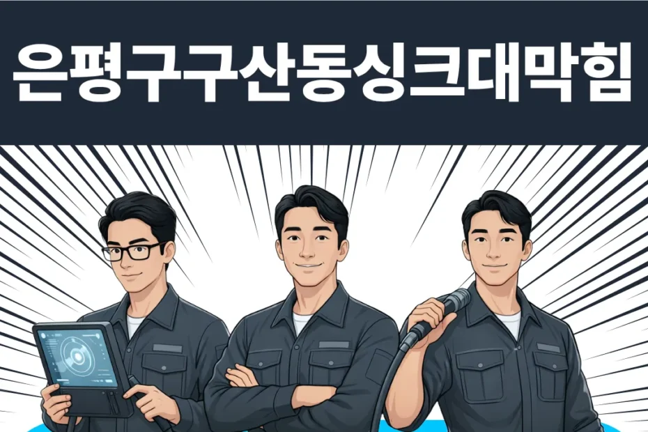 은평구 구산동 싱크대막힘