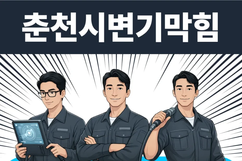 춘천시 변기막힘
