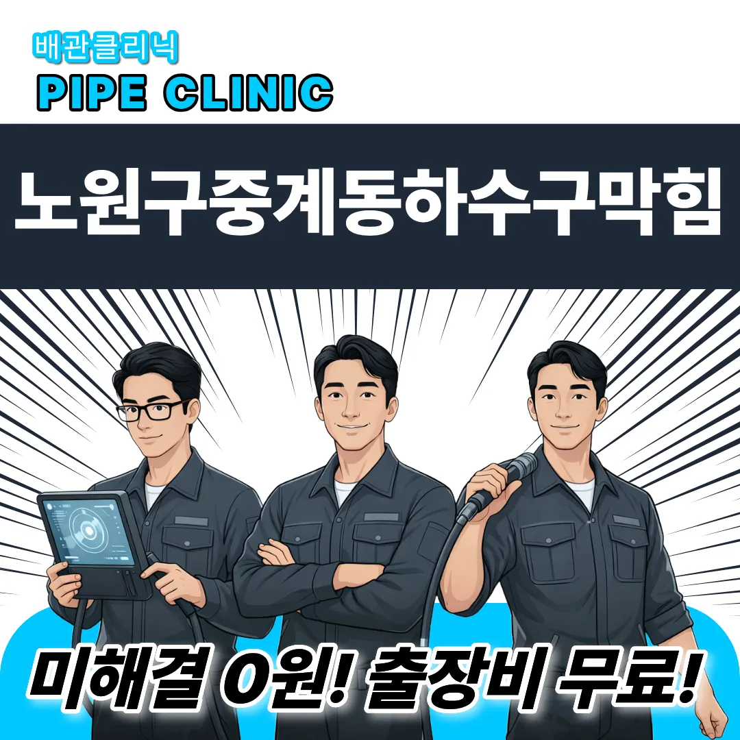 노원구 중계동 하수구막힘