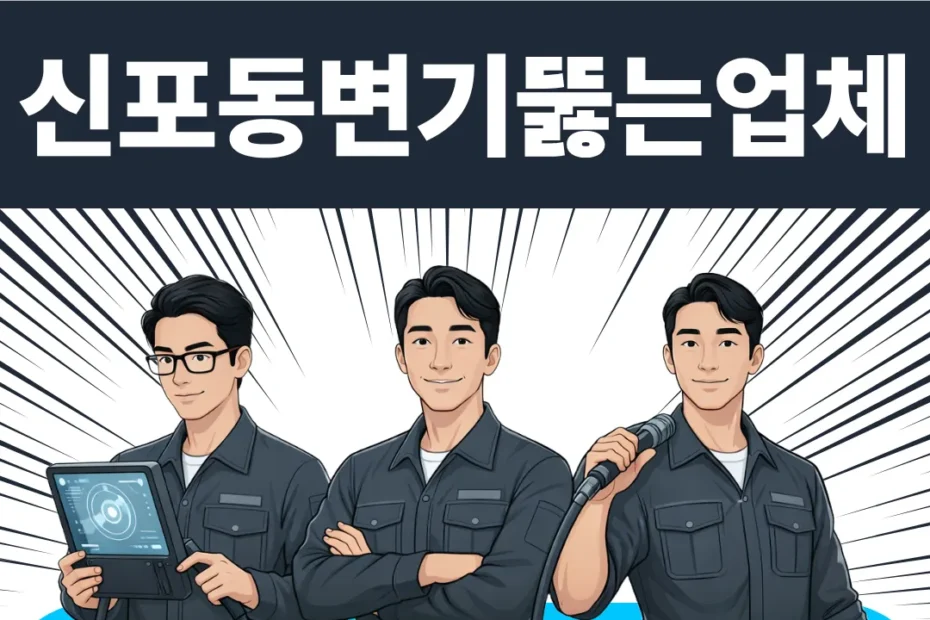 신포동 변기 뚫는 업체