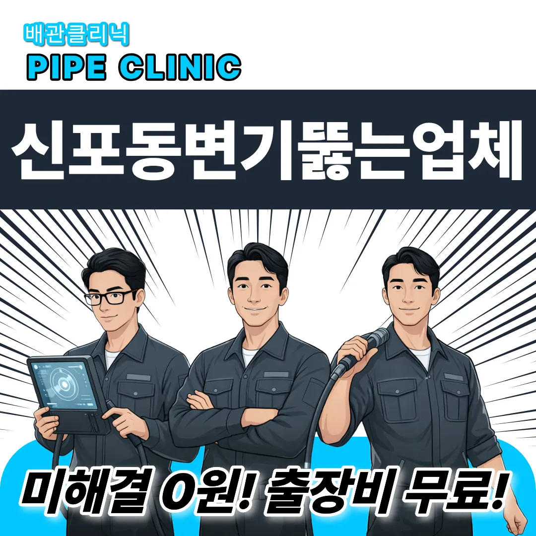 신포동 변기 뚫는 업체