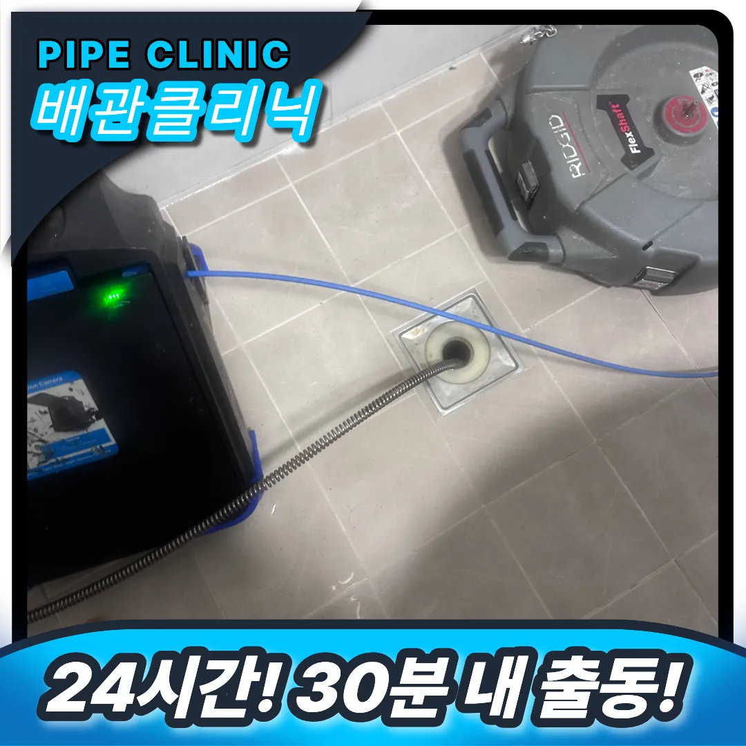 하수구역류