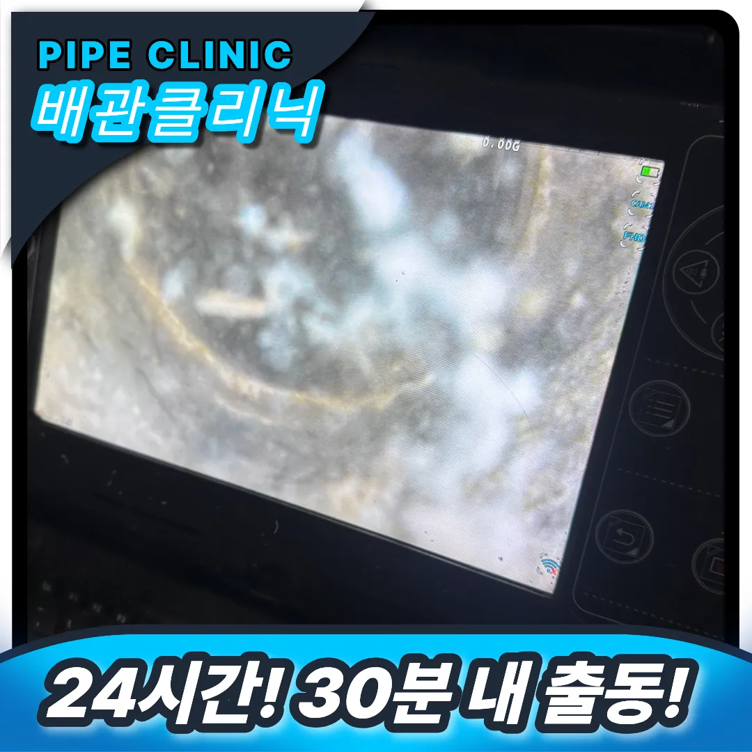 춘천시 하수구역류