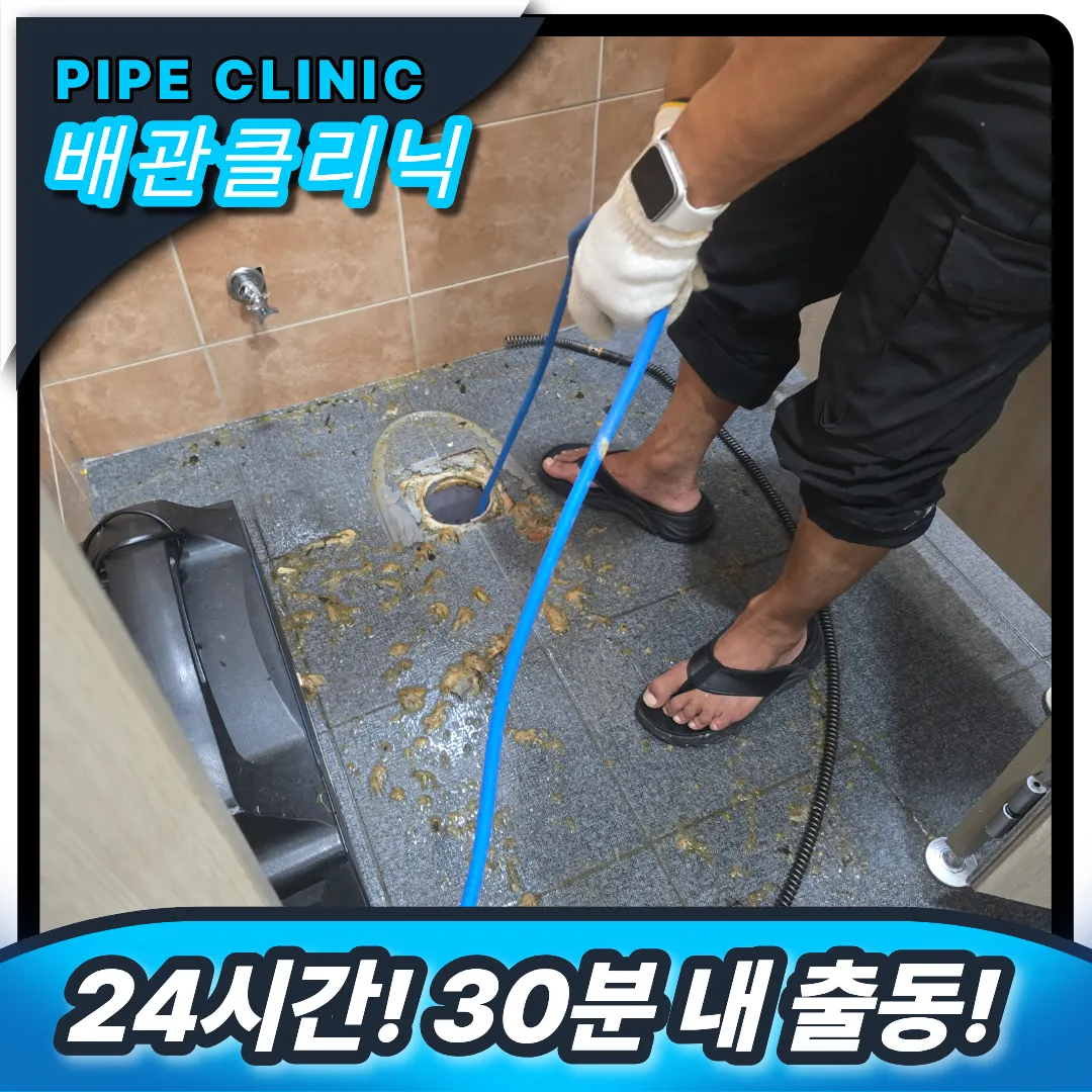 서울 신월동 변기역류