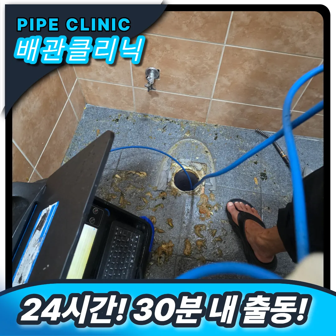 공중화장실 역류