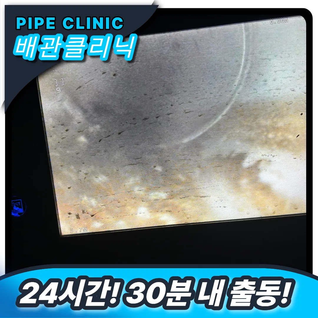 배수구 물 안 빠짐